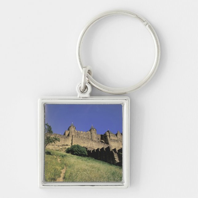 FRANCE, Languedoc Carcassonne Key Ring (Front)