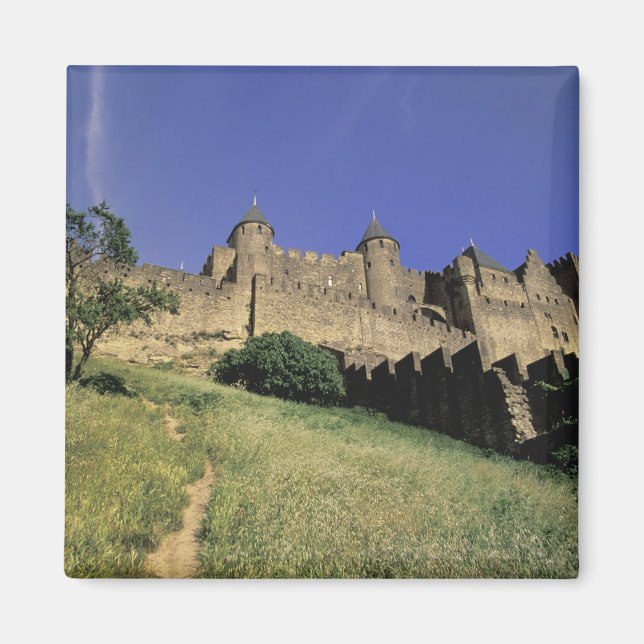 FRANCE, Languedoc Carcassonne Magnet (Front)