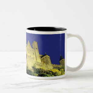 FRANCE, Languedoc Carcassonne Two-Tone Coffee Mug