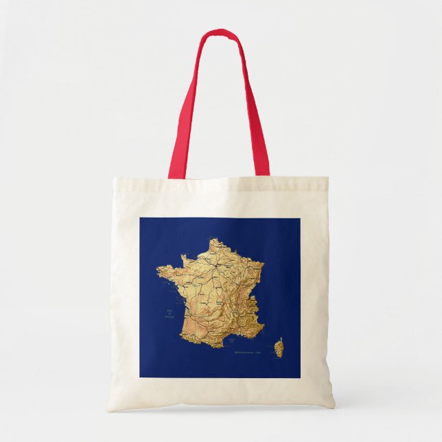 France Map Bag (Front)