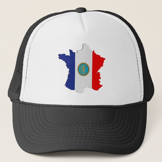 France map trucker hat (Front)