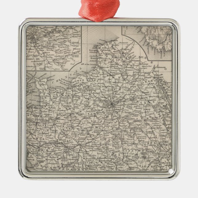 France Metal Tree Decoration (Front)