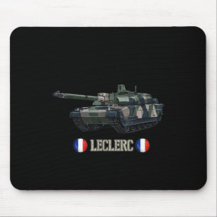 France Military Modern War Main Battle Tank Lecler Mouse Pad