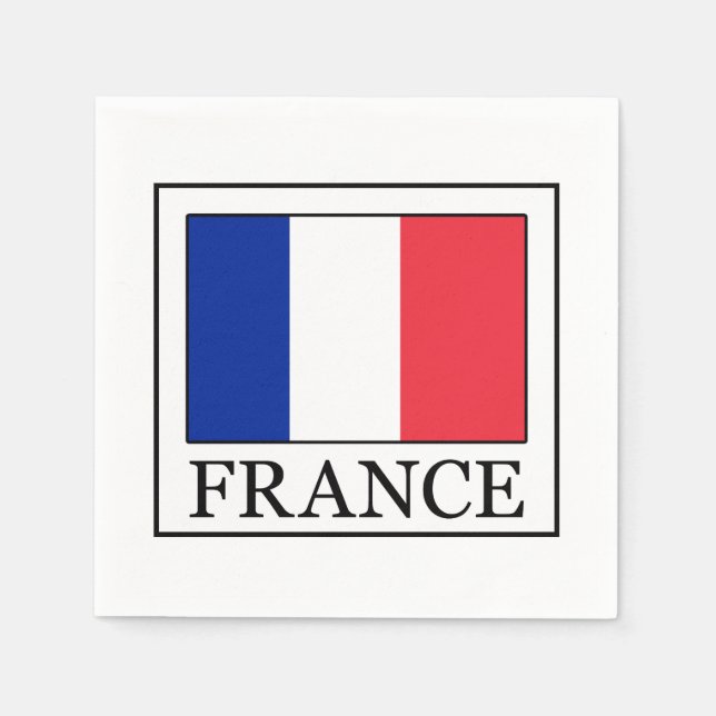 France Napkin (Front)