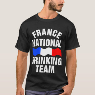 France National Drinking Team Funny French Family T-Shirt