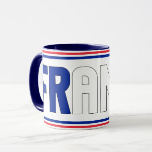 France National Flag Patriotic Coffee Mug