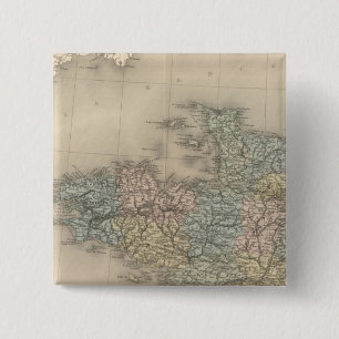 France NO 15 Cm Square Badge