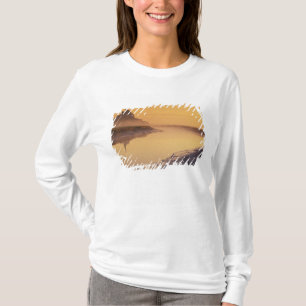 FRANCE, Normandy Mont St. Michel. Morning Light T-Shirt