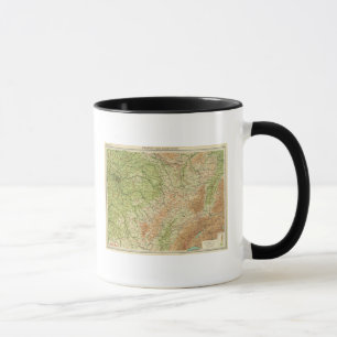 France northeastern section, environs of Paris Mug
