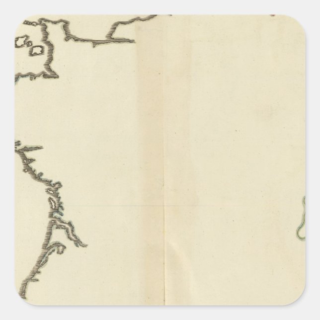 France Outine Square Sticker (Front)