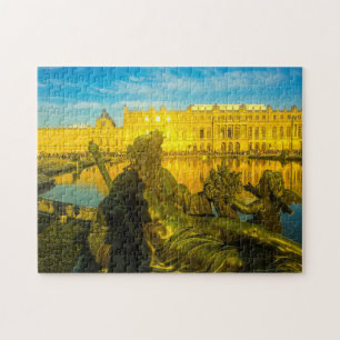 France Paris Architecture Sunset Versailles Jigsaw Puzzle