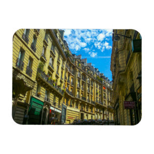 France Paris Cityscape Street Buildings  Magnet