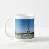 France Paris Eiffel Tower (by St.K) Coffee Mug (Left)
