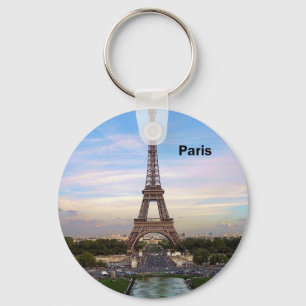 France Paris Eiffel Tower (by St.K) Key Ring