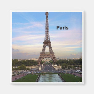 France Paris Eiffel Tower (by St.K) Magnet
