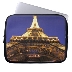 FRANCE, Paris Eiffel Tower, evening view Laptop Sleeve