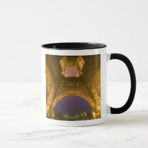 France, Paris. Eiffel Tower illuminated at 2 Mug
