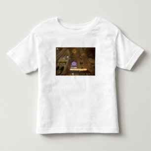 France, Paris. Interior of Notre Dame Cathedral. Toddler T-Shirt
