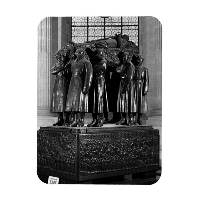 France Paris Invalides marshal foch tomb 1970 Magnet (Vertical)