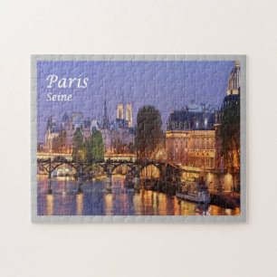 France - Paris - La Seine de Paris - Jigsaw Puzzle