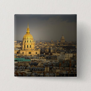 France, Paris. Les Invalides seen from the 15 Cm Square Badge