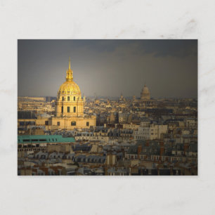 France, Paris. Les Invalides seen from the Postcard