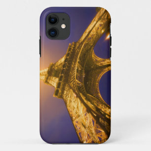 France, Paris. Looking up from base of Eiffel iPhone 11 Case