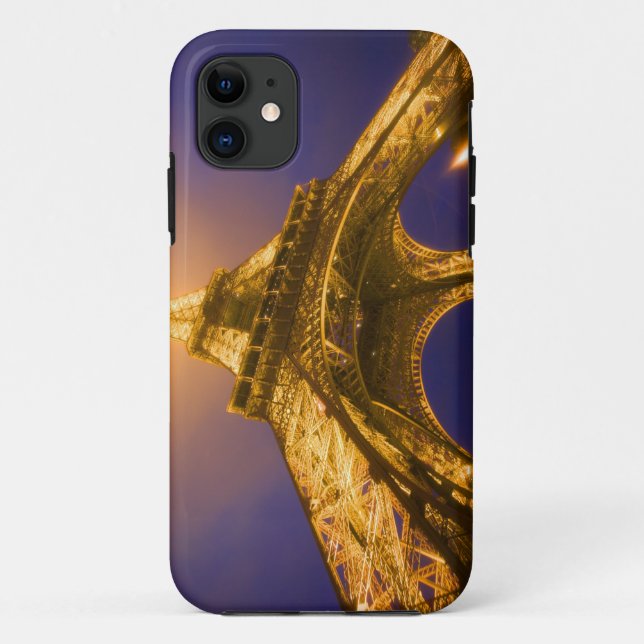 France, Paris. Looking up from base of Eiffel Case-Mate iPhone Case (Back)