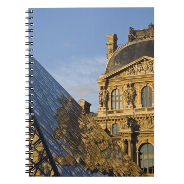 France, Paris, Louvre Museum and the Pyramid, Notebook (Front)