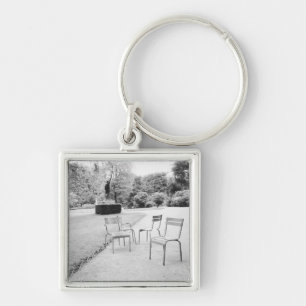 FRANCE, Paris: Luxembourg Gardens Statue of Key Ring