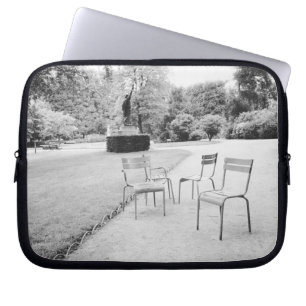 FRANCE, Paris: Luxembourg Gardens Statue of Laptop Sleeve