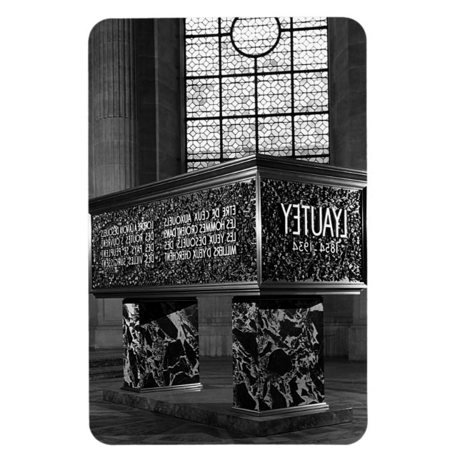 France Paris Marshal's Lyautey Tomb 1970 Magnet (Vertical)