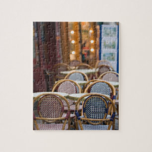 FRANCE, PARIS, Montmartre: Place du Tertre, Cafe 2 Jigsaw Puzzle