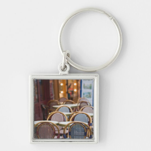 FRANCE, PARIS, Montmartre: Place du Tertre, Cafe 2 Key Ring (Front)