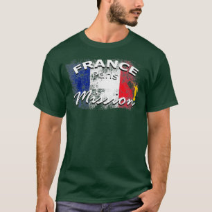 France Paris Mormon LDS Mission Missionary Gift T-Shirt