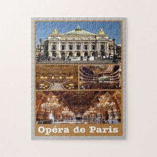 France - Paris - Opéra de Paris - Mosaic - Jigsaw Puzzle