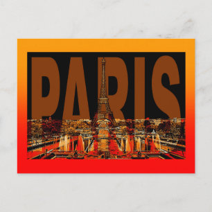 France Paris Postcard