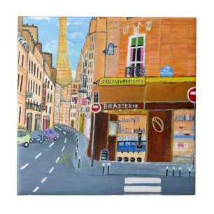 France, Paris,Rue Dominique Tile