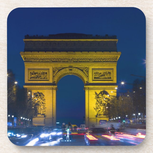 France, Paris. The Arc de Triomphe and the Coaster (Front)