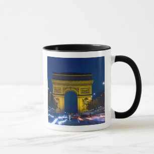 France, Paris. The Arc de Triomphe and the Mug