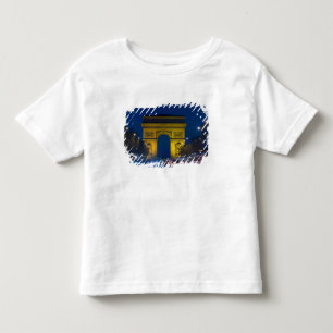 France, Paris. The Arc de Triomphe and the Toddler T-Shirt