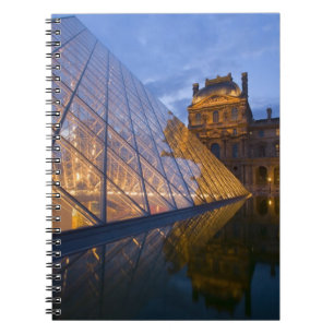 France, Paris. The Louvre at twilight. Credit 3 Notebook