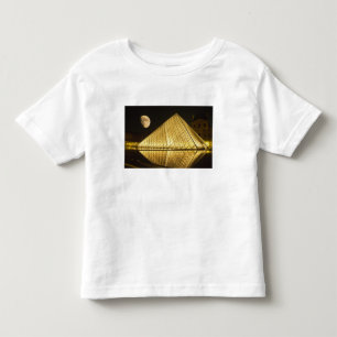 France, Paris, The Louvre Museum, Nighttime Toddler T-Shirt