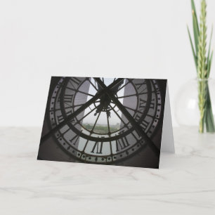 France, Paris. View across Seine River through Card