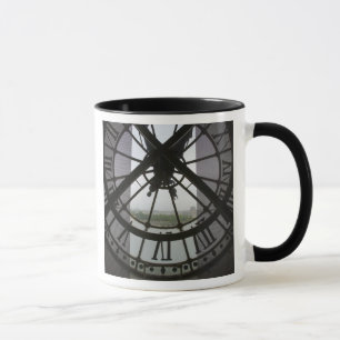 France, Paris. View across Seine River through Mug