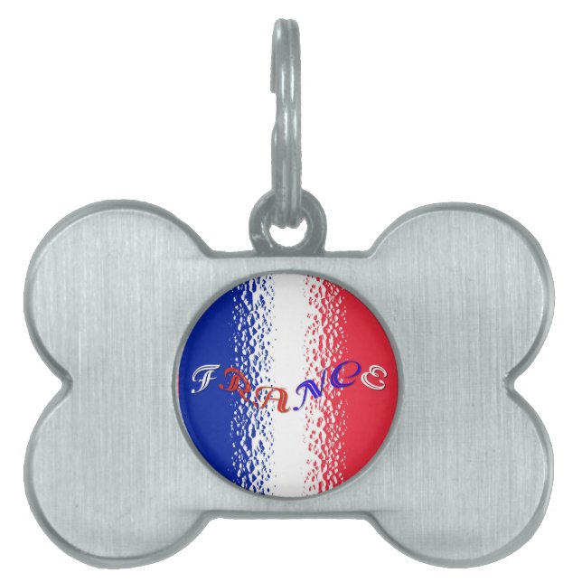 France Pet Tag (Front)