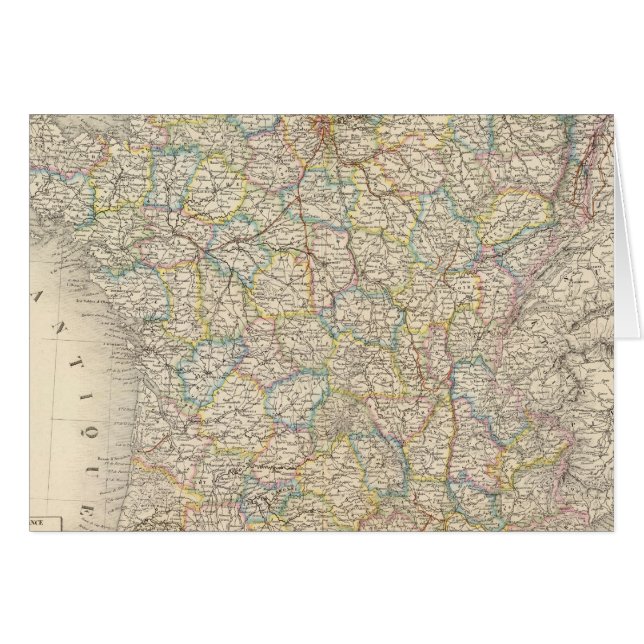 France physical, political (Front Horizontal)