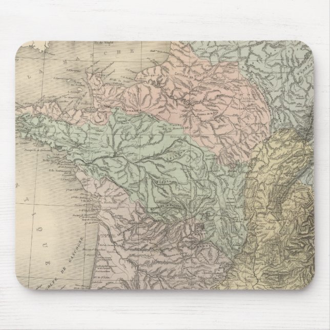 France Physique Mouse Pad (Front)