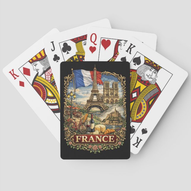 France Playing Cards (Back)