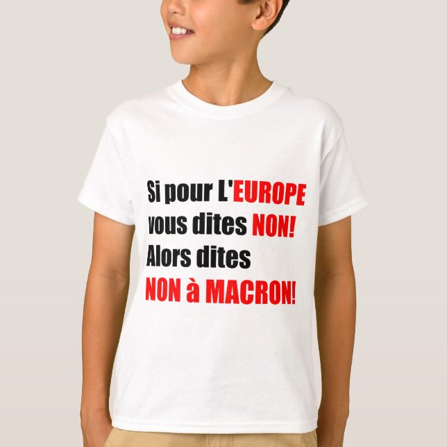 France Presidential Elections 2017 - KidsTee T-Shirt (Front)